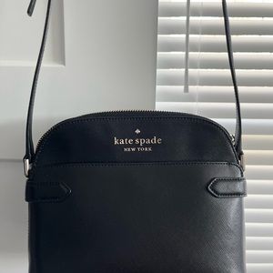 Black Kate Spade crossbody.